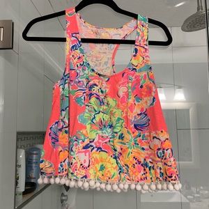 XS Lilly Pulitzer crop top
